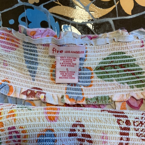 FIRE LOS ANGELES Mini Skirt Sz:L - Picture 7 of 7